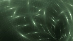 Abstract green background. Animation background with rays and sparkles. VJ Seamless loop. Set the video in my portfolio. 