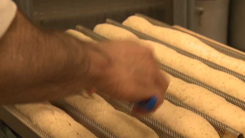 preparation of baguette