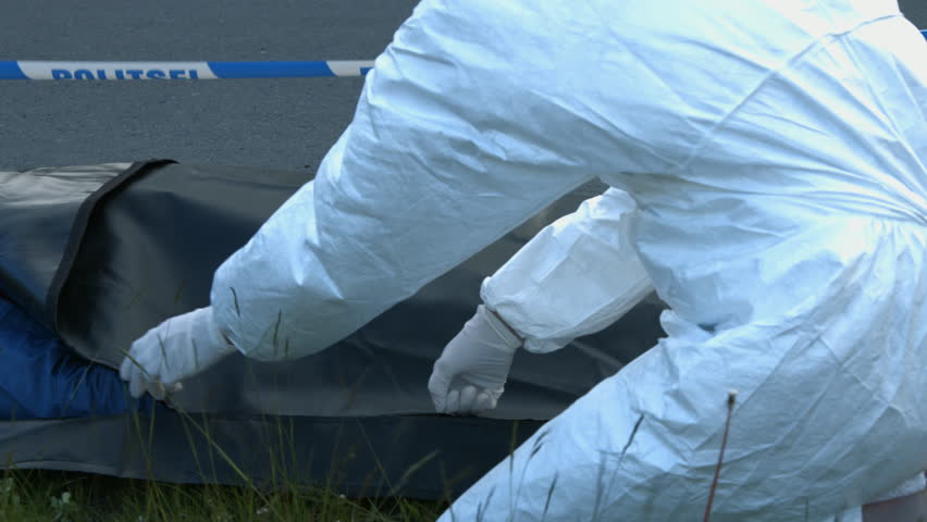 Coroner Zip The Body Bag Stock Footage Video 100 Royalty Free 11601812 Shutterstock