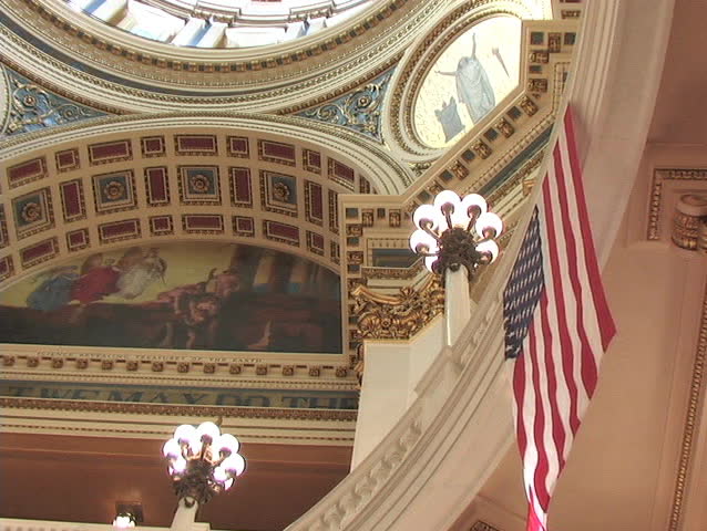 Rotunda of the Pennsylvania State Capitol building.