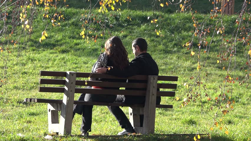 romantic%20couple%20sitting%20on%20bench%20park%20Stock%20Footage%20Video%20%28100%%20%20Royalty-free%29%2011629397%20|%20Shutterstock