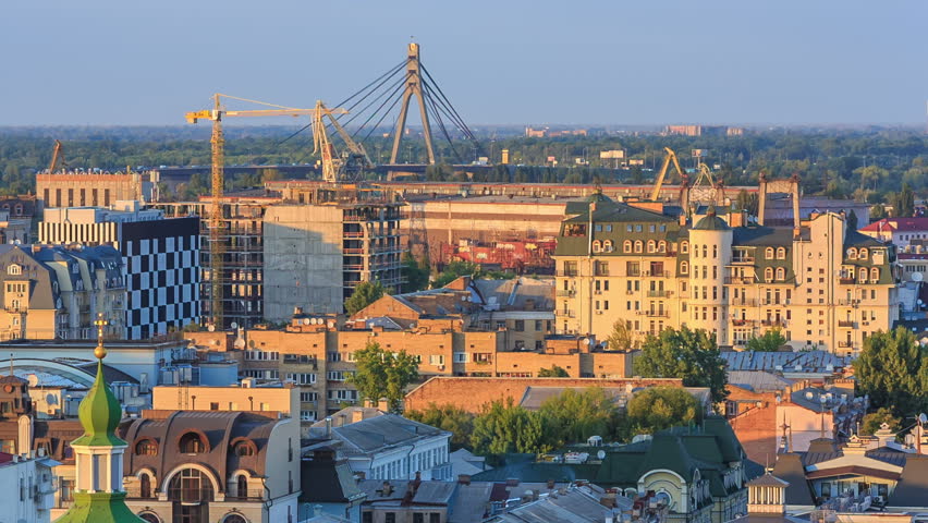 View of the city of Kiev, Ukraine