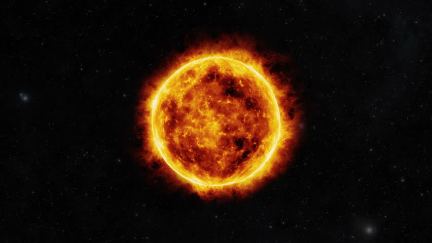 Sun surface with solar flares. 3D animation | Shutterstock HD Video #11657207