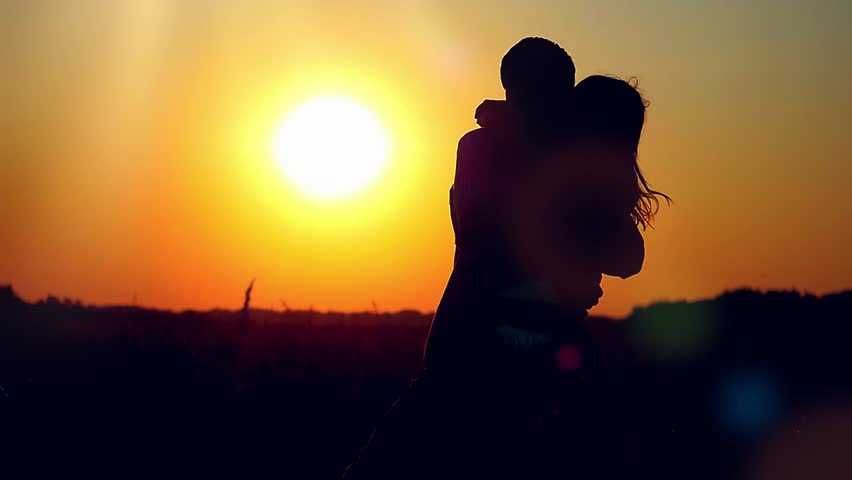 Slowmotion of Silhouette of Happy Stok Videosu (%100 Telifsiz) 11673503 | Shutterstock
