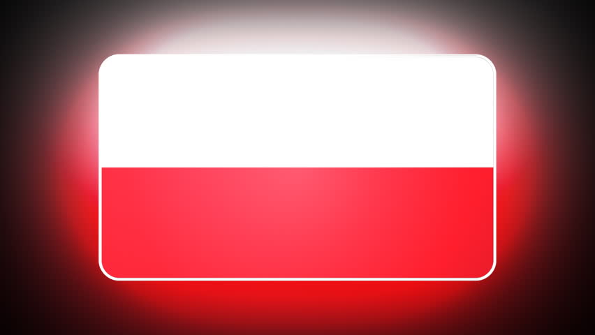Poland 3D flag - HD loop 