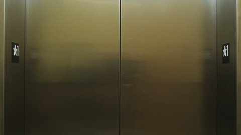 man stinking up an elevator