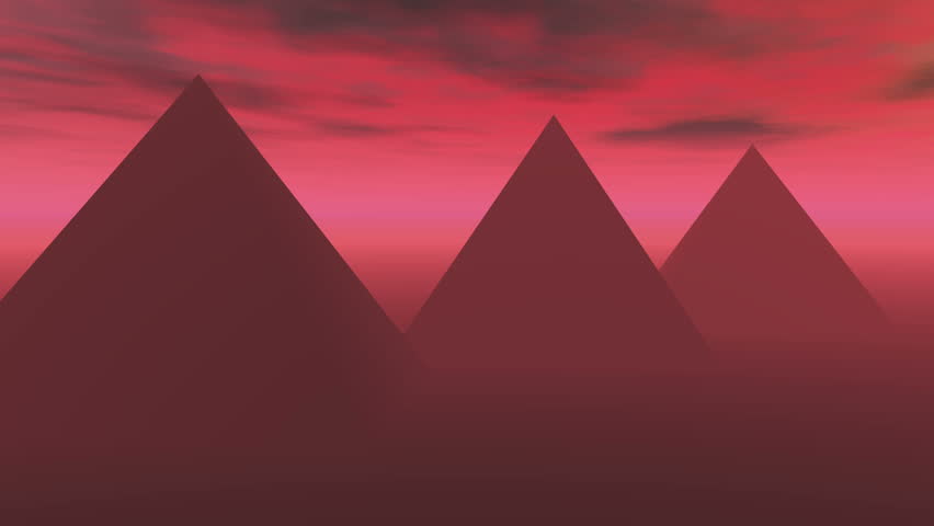 4k A spectacular sunrise timelapse of the famous pyramid in Egypt,sunlight rays. cg_03059_4k