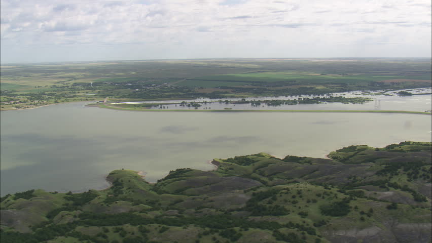 AERIAL United States-Big Bend Dam 2011