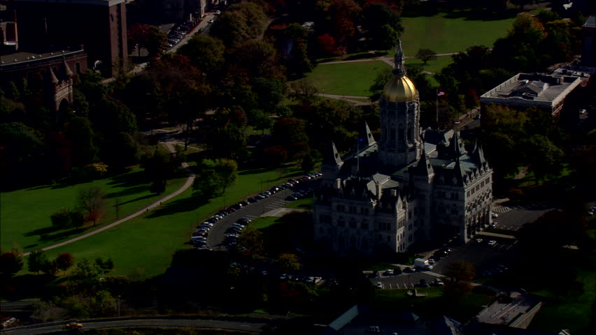 AERIAL United States-Connecticut State Capitol 2008
