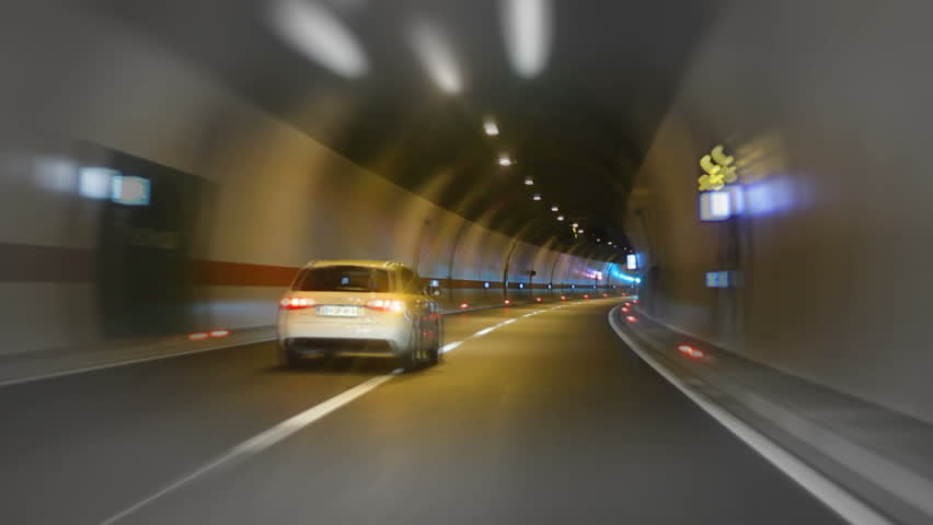 Tunnel Driving car