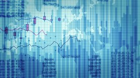 Financial charts with increasing profits. Blue and white. Economy Background. 2 videos in 1 file. More options in my portfolio. - Powered by Shutterstock - Get 15% off with code: PIKWIZARD15