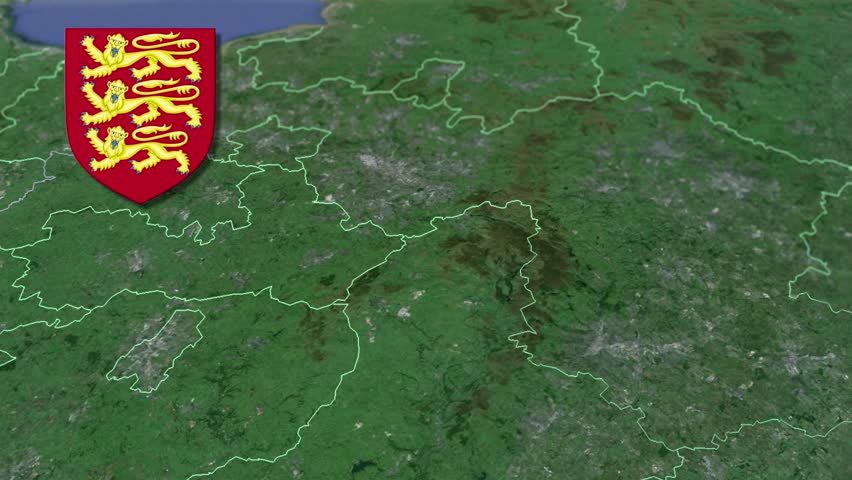 South Yorkshire white Coat of arms animation map
Counties of England
