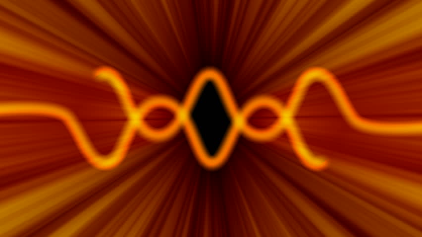 orange glowing ray background hd looping 1080i