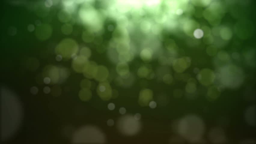 green dancing lights emotive background