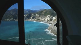 Best view of the coast of Maiori in Amalfi coast, Italy.