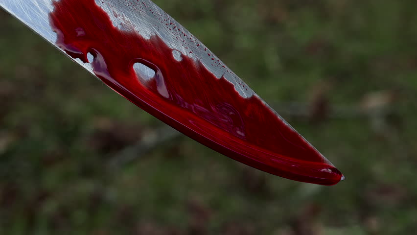 Bloody Knife with Blood Dripping Stock Footage Video (100% Royalty-free)  11795528 | Shutterstock