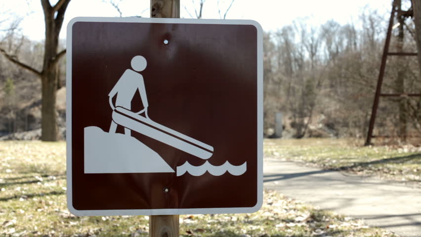 Boat Entry point in river