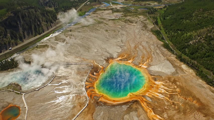 Looking down Yellowstone Canyon image - Free stock photo - Public ...