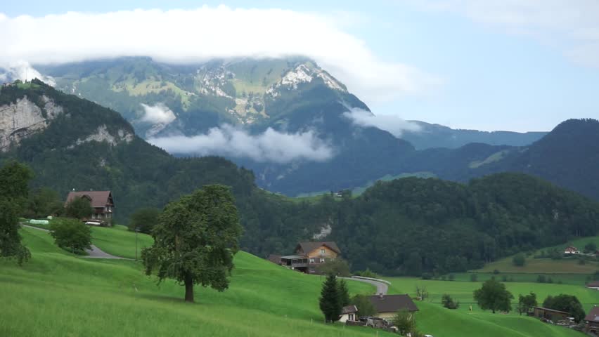 Village near Stans in Switzerland