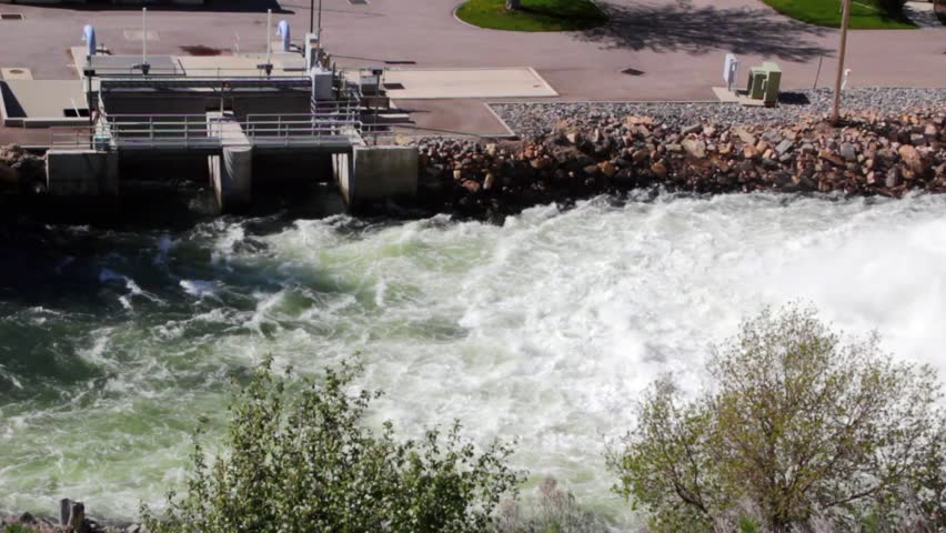 High spring runoff creates flooding rivers