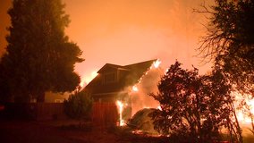 FOREST FIRES OF NORTHERN CALIFORNIA SUMMER 2015 WILD FIRES SMOKE FLAMES FIREFIGHTER CREWS BATTLE THE FIRES DURING THE DRY DROUGHT CONDITIONS HD HIGH DEFINITION STOCK VIDEO FOOTAGE CLIP 1920X1080
