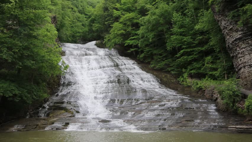 Lake Fork Falls waterfall