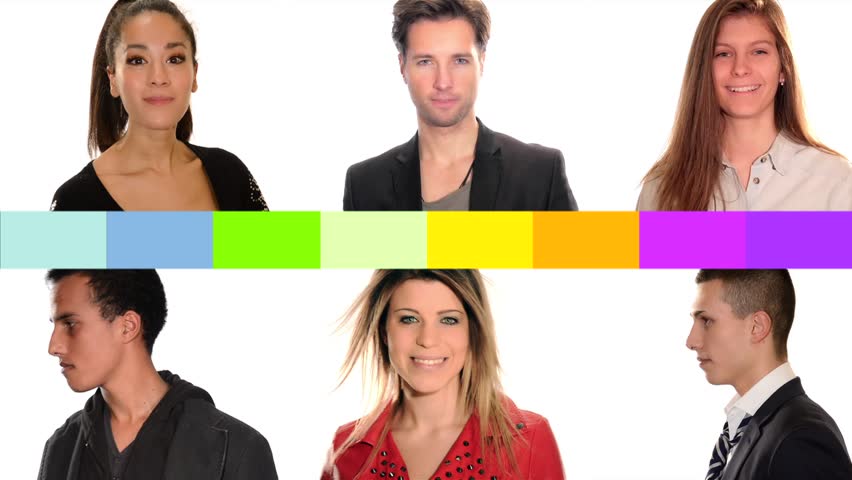 young people for peace conceptual collage