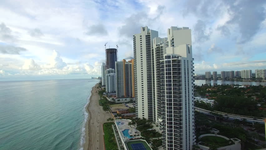Aerial video of Sunny Isles Beach FL 4k Royalty-Free Stock Footage #11931932