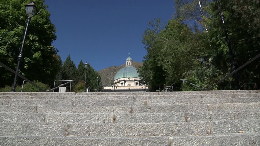 Sancturary of Oropa, Biella, Piedmont, Italy