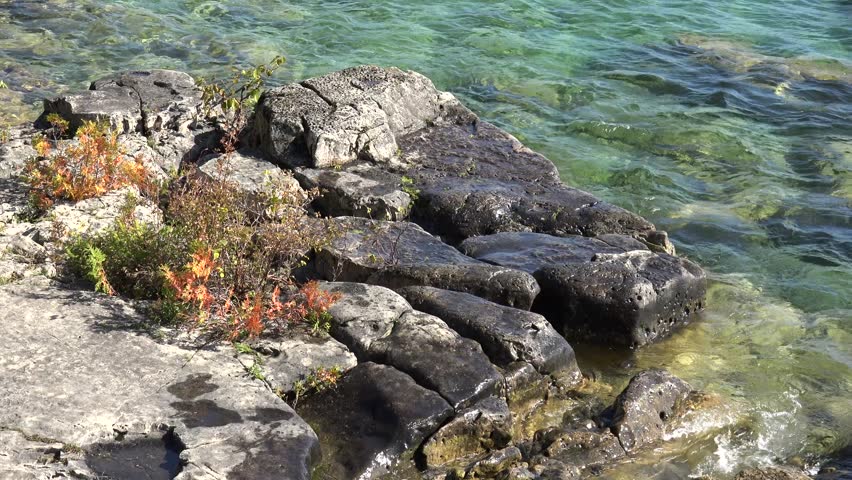 Clear water inf Georgian Bay, Ontario