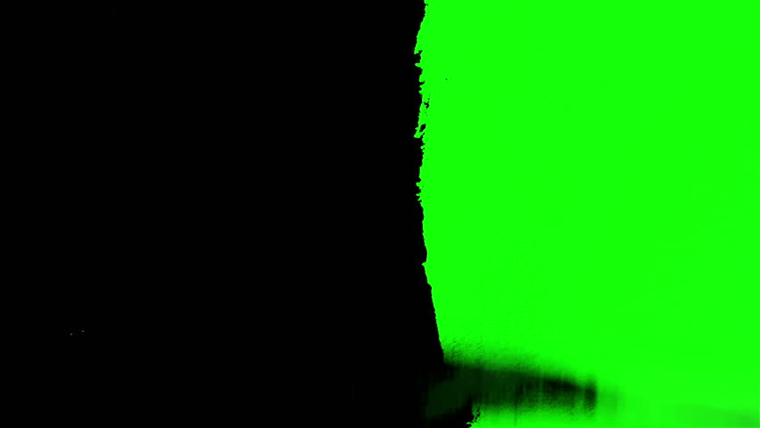 Brush Paints A Green Screen Stock Footage Video 100 Royalty Free 12085115 Shutterstock