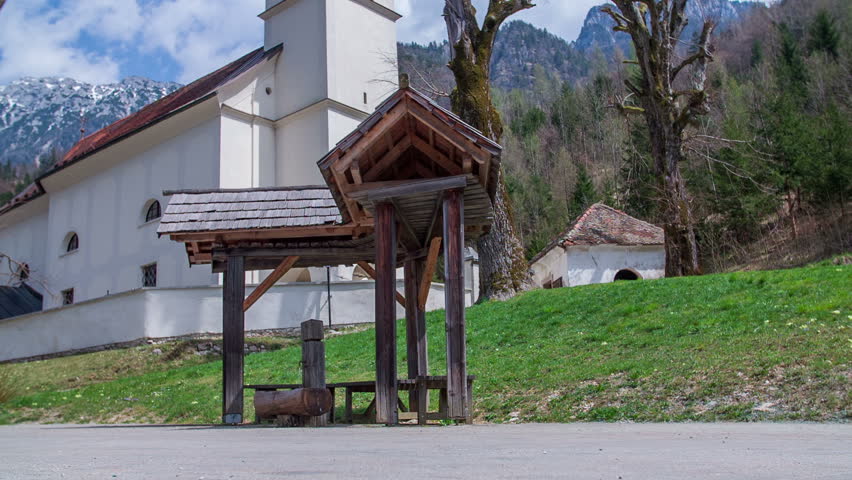 This beautiful church standing in a very nice landscape before the mountains, so it is a very important point to see in this village.