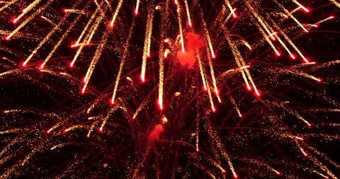 4k Stock Footage Fireworks Full Screen Stock Footage Video (100%
