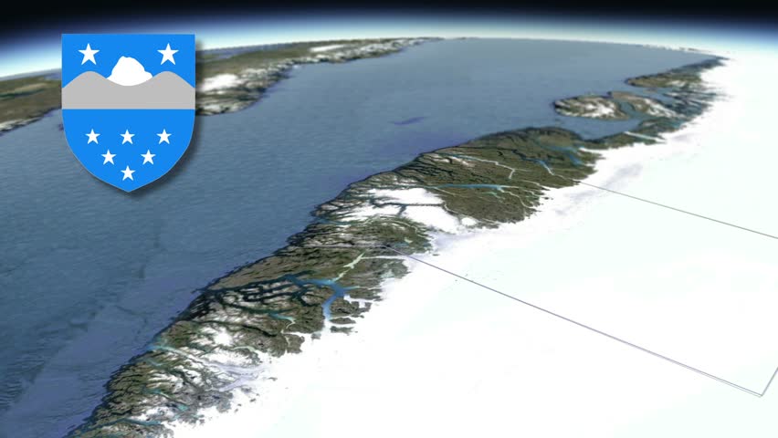 Qeqqata whit Coat of arms animation map
Administrative divisions of Greenland
