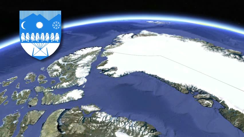 Qaasuitsup whit Coat of arms animation map
Administrative divisions of Greenland

