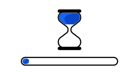 Hourglass & loading (seamless loop + alpha)