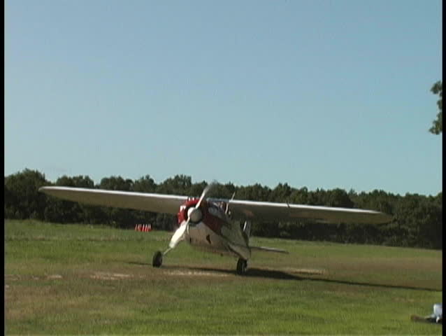 Cessna at the aerodrome.