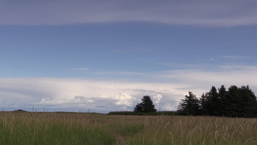 Panorama of Lake Clark National Park land