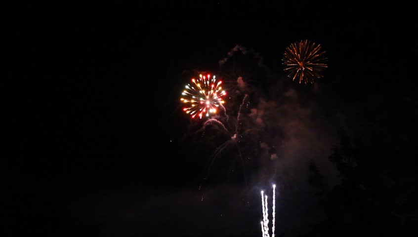 A fun fireworks show