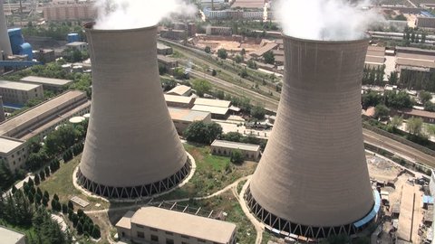 Double coal fired power plant in China