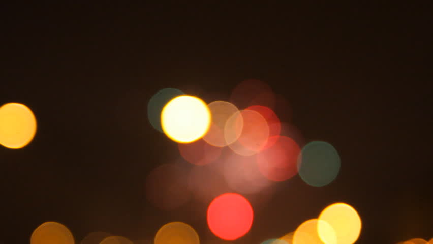 Defocused light, abstract background