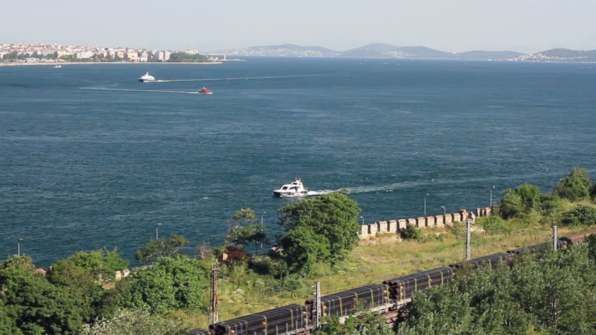 Marmara sea from Istanbul 