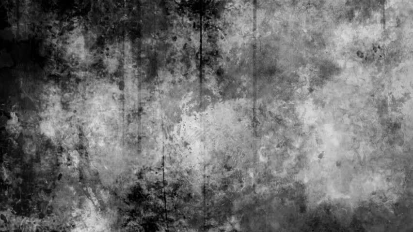 Creepy grunge texture black and white looping… - Royalty Free Video