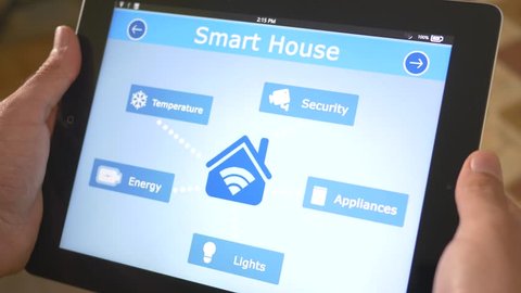 Smart house automation application on tablet iPad controling the energy sources of the building. The market is expected to grow of 11.36% between 2014/2020, and reach $12.81 billion by 2020.