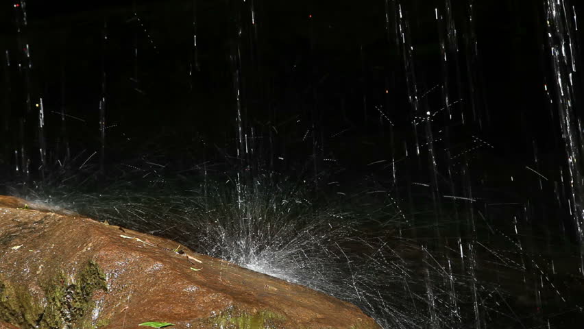 Water Dripping On a Rock Stock Footage Video (100% Royalty-free