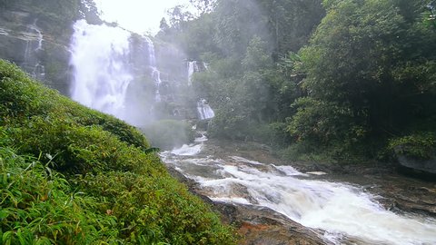 Chiangmai Waterfall, Chiang mai, Thailand. (Wachiratarn Waterfall) 