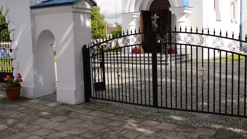 Orthodox church of the Assumption in town Kleszczele Hajnwka County, Podlachian Voivodeship, Poland, on the border with Belarus.