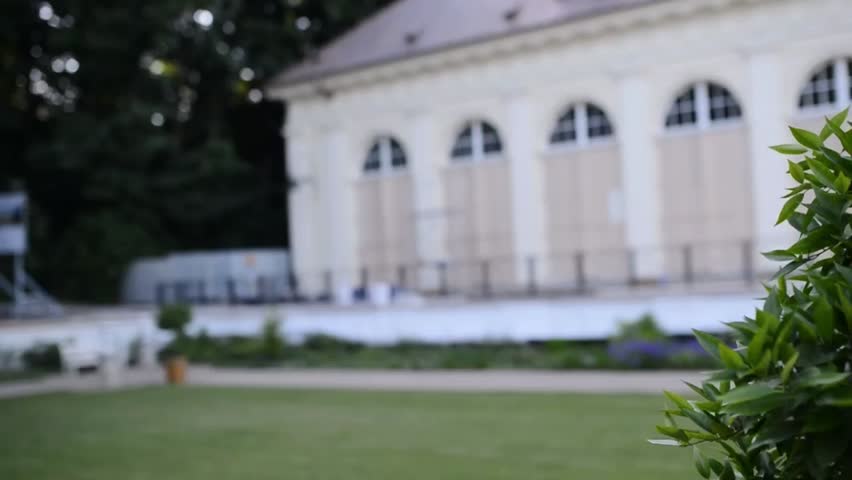Sculpture of Gnaeus Pompeius Magnus in Lazienki Park (Park Lazienkowski or Lazienki Krolewskie, Baths Park or Royal Baths) is largest park in Warsaw, Poland, occupying 76 hectares of the city center.