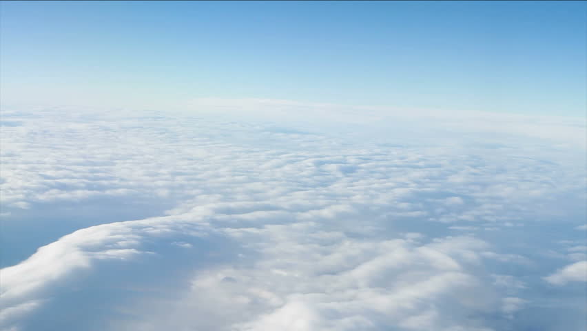 TWO F18 Fighter Jets flying high above the clouds. (Highly detailed animation of