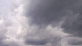 Dark Cloud. Time-lapse Video